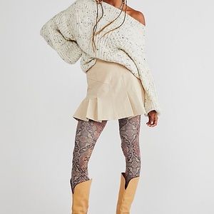 New Free People Sugar and Spice Vegan skirt